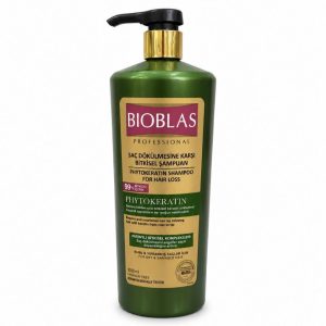 شامپو گیاهی و ضد ریزش مخصوص موهای خشک و آسیب دیده بیوبلاس حجم 1000ml