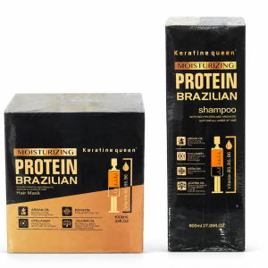 شامپو و ماسک موی پروتئین برزیلن حجم 800ml و 1000ml