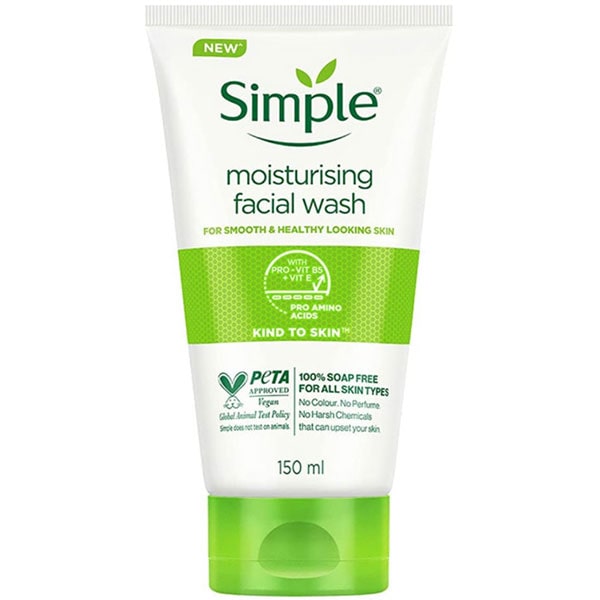 ژل-شستشوی-صورت-Moisturizing-سیمپل
