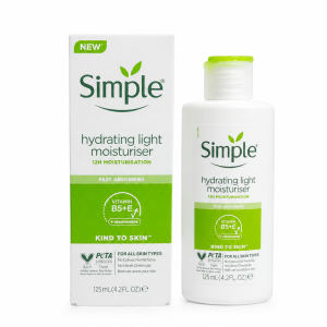 آبرسان پوست و صورت برند Simple حجم 125ml