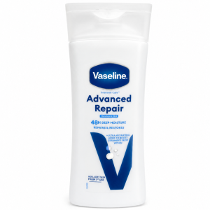 لوسیون مرطوب کننده و ترمیم کننده بدن رایحه بدون عطر برند Vaseline  حجم 200ml