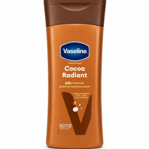 لوسیون مرطوب کننده و تغذیه پوست حاوی کره کاکائو برند Vaseline حجم 200ml