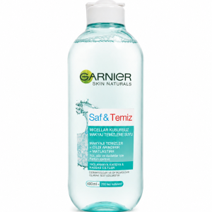 میسلار واتر ( پاک کننده آرایش) مخصوص پوست های چرب برند گارنیر حجم 400ml